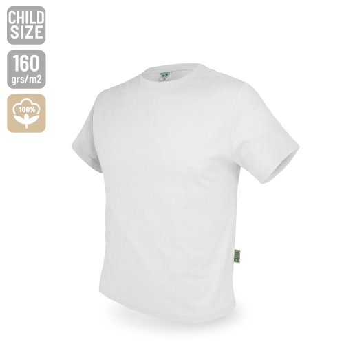 Camiseta De Algodón 160g Adulto Y Niño Natur