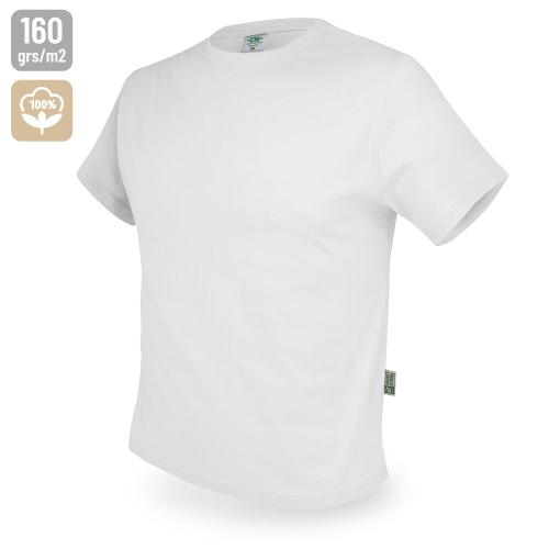 Camiseta De Algodón 160g Natur — vista 4