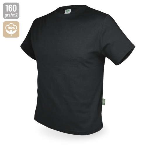 Camiseta De Algodón 160g Natur