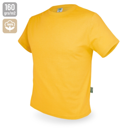 Camiseta De Algodón 160g Natur