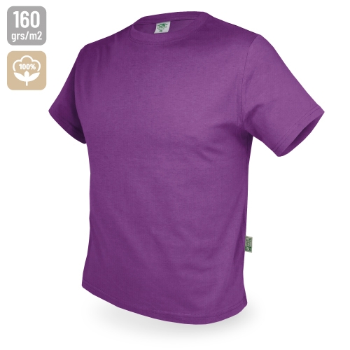 Camiseta De Algodón 160g Natur