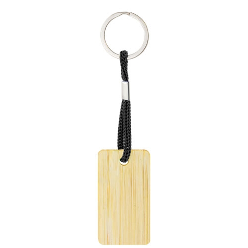 Llavero De Bambú Rectangular Yibin — vista 3