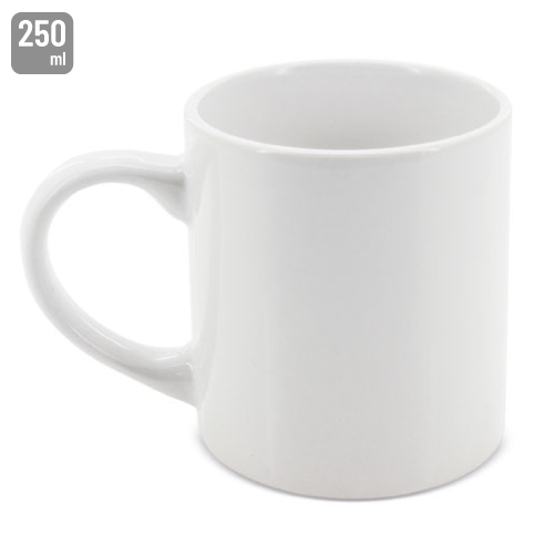 mug Sublimacion 250 Ml Blanca