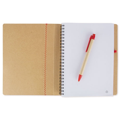 Cuaderno A5 Carton Reciclado Dipa — vista 2