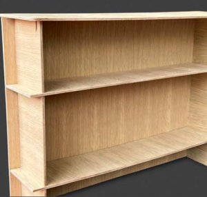 Mostrador de madera estándar — vista 2